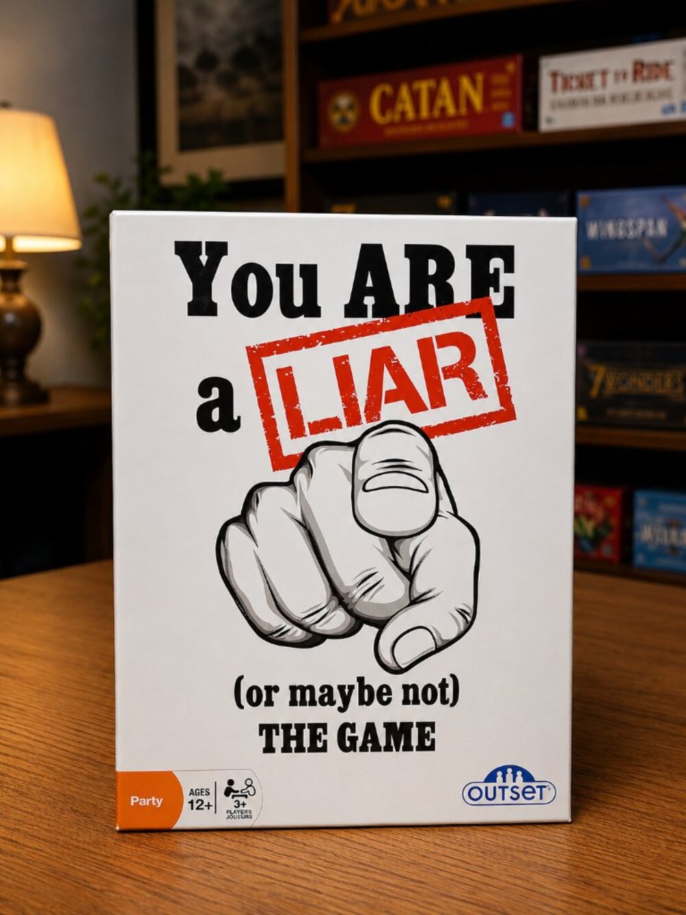 2017 You Are a Liar Party Game Outset Media 3+ Players Ages 12+